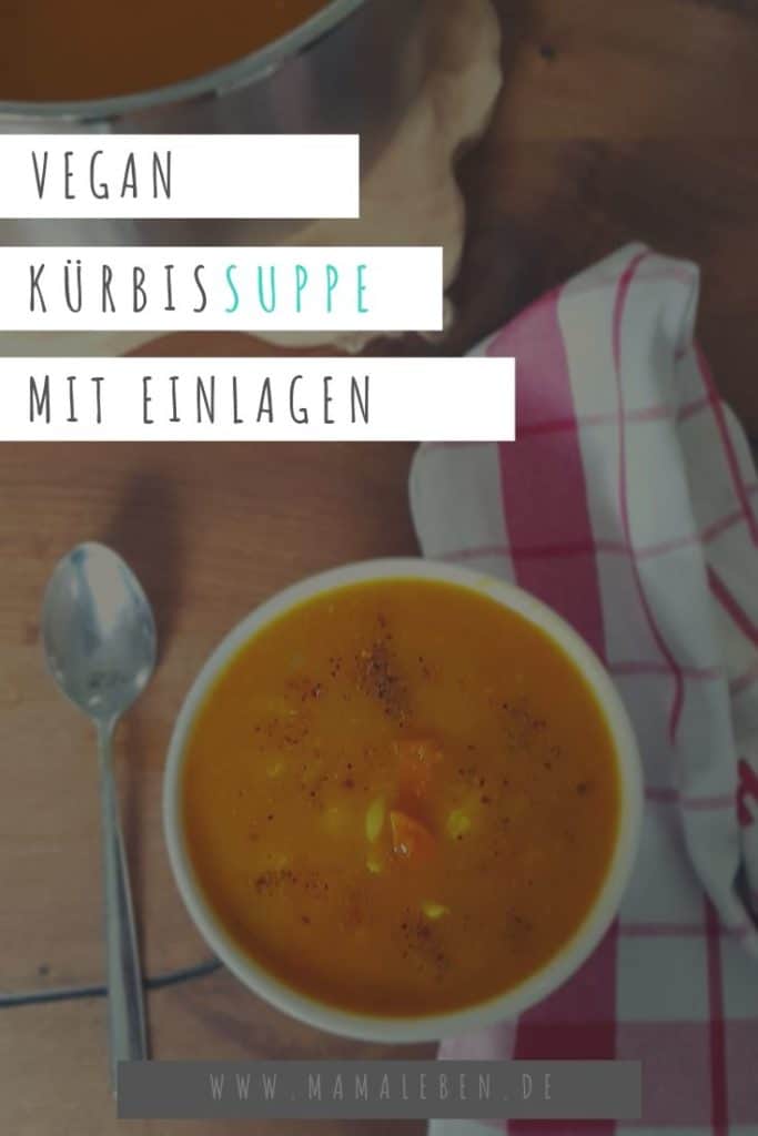 Vegane Kürbissuppe Mit Griechischen Nudeln